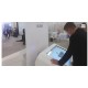 Интерактивный стол на выставке Строительная Россия для стенда Правительства Московской Области.