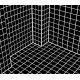 ProGrid black - черная голографическая сетка для освещенных помещений с темным интерьером